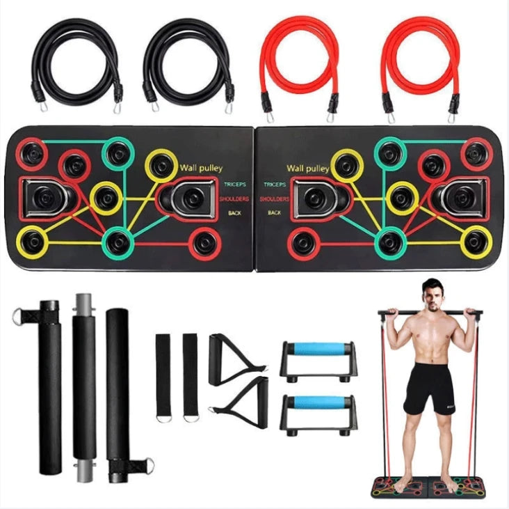 Potable store home gym system