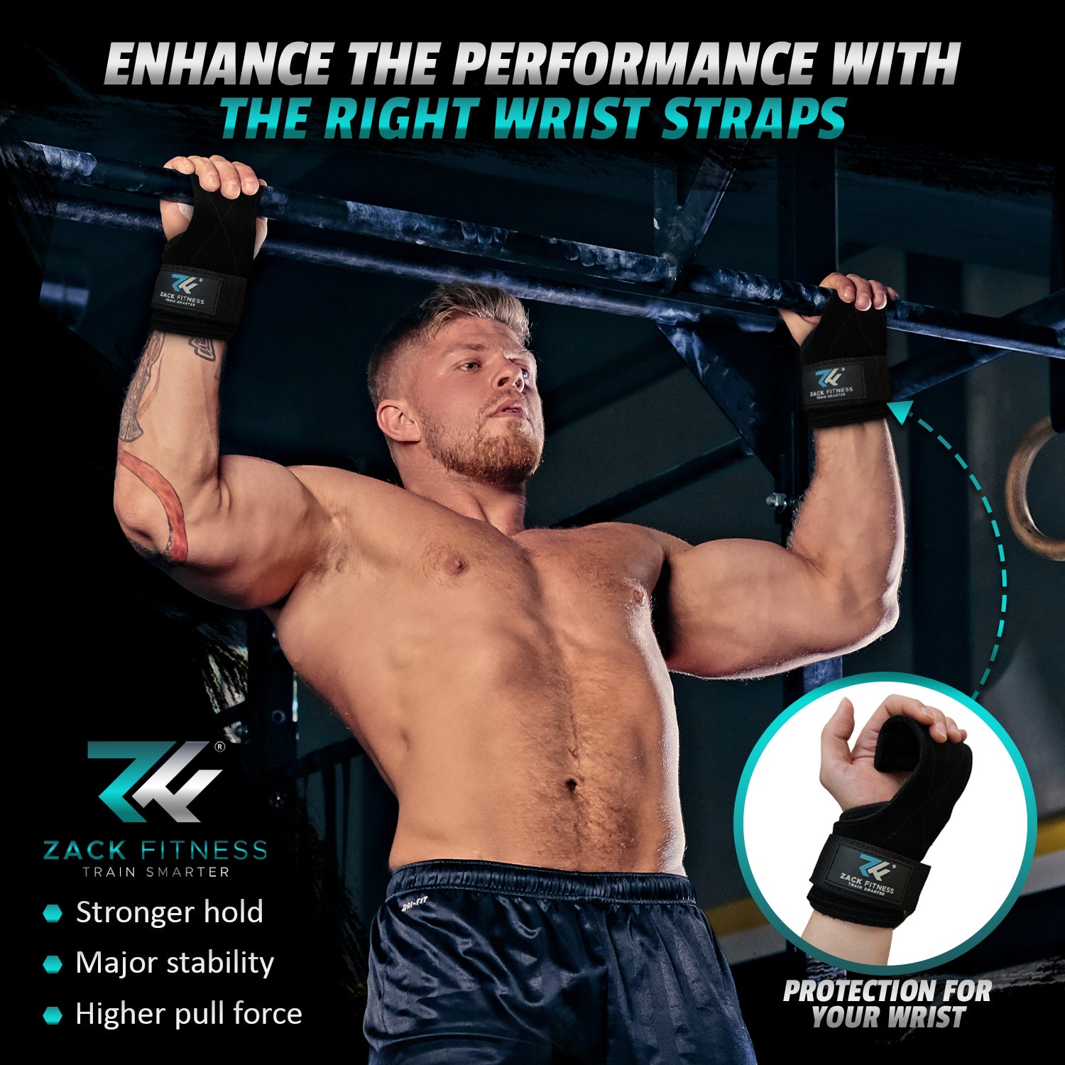 PRO Wrist Straps - Zack Fitness